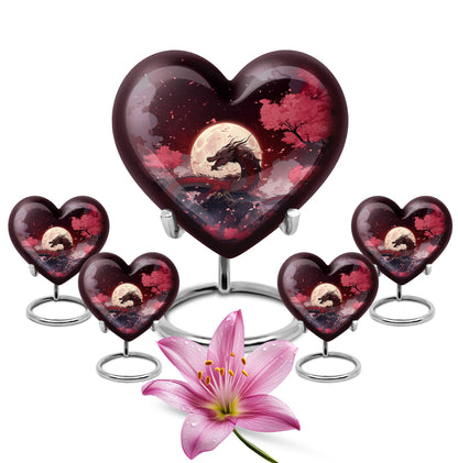  Dragon Urn Large Urn 10 Inch