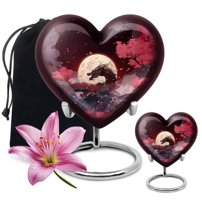  Dragon Urn Large Urn With 2 Keepsake Urn
