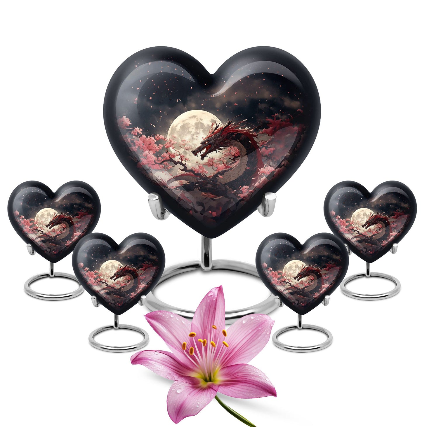  Dragon Urn Large Urn 10 Inch