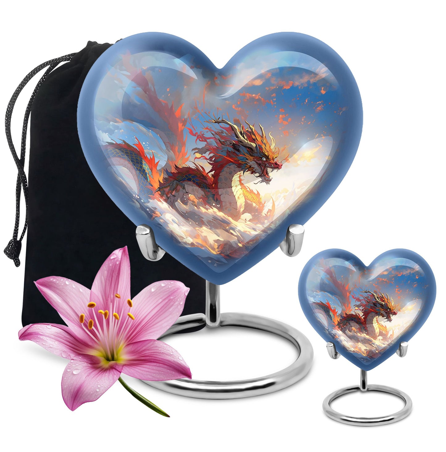  Dragon Urn Large Urn With 2 Keepsake Urn