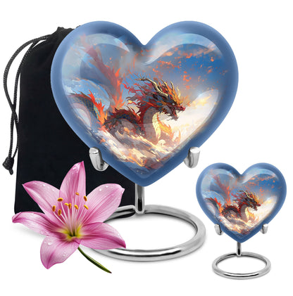  Dragon Urn Large Urn With 2 Keepsake Urn