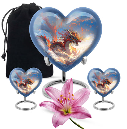  Dragon Urn Large Urn With 4 Keepsake Urn