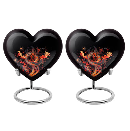  Dragon Urn 3 Inch Keepsake Pack of 4