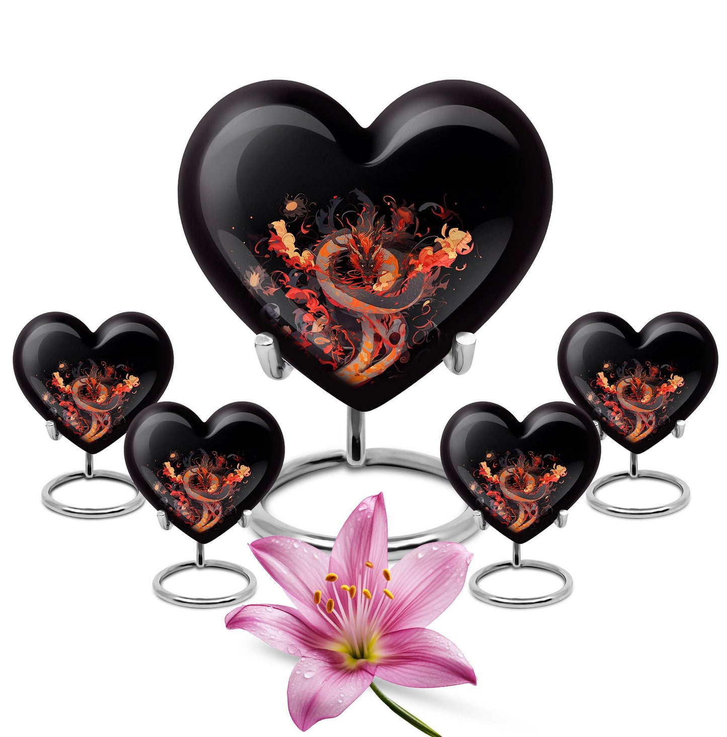  Dragon Urn Large Urn 10 Inch