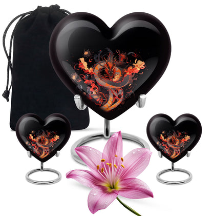  Dragon Urn Large Urn With 4 Keepsake Urn