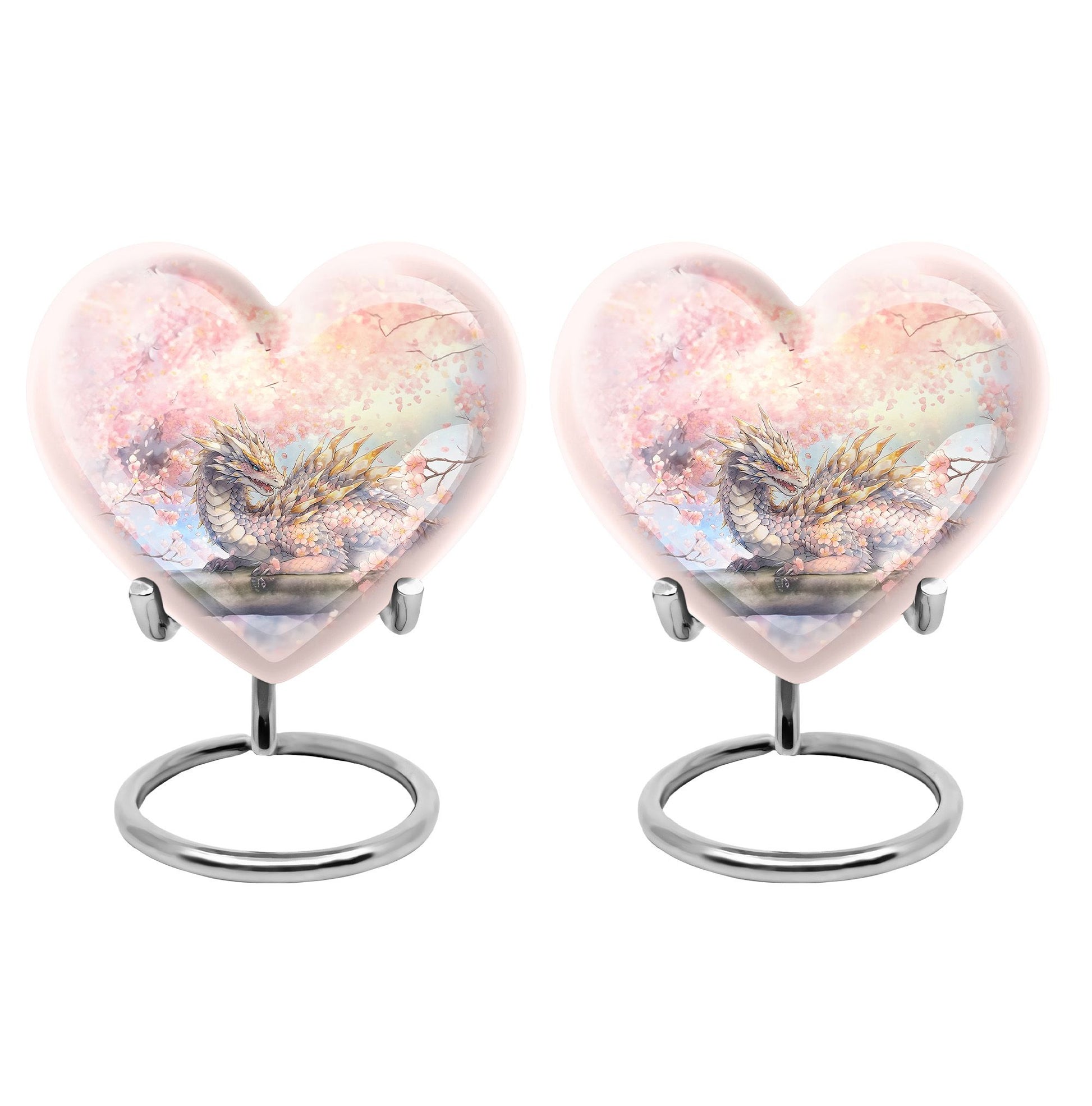  Dragon Urn 3 Inch Keepsake Pack of 4