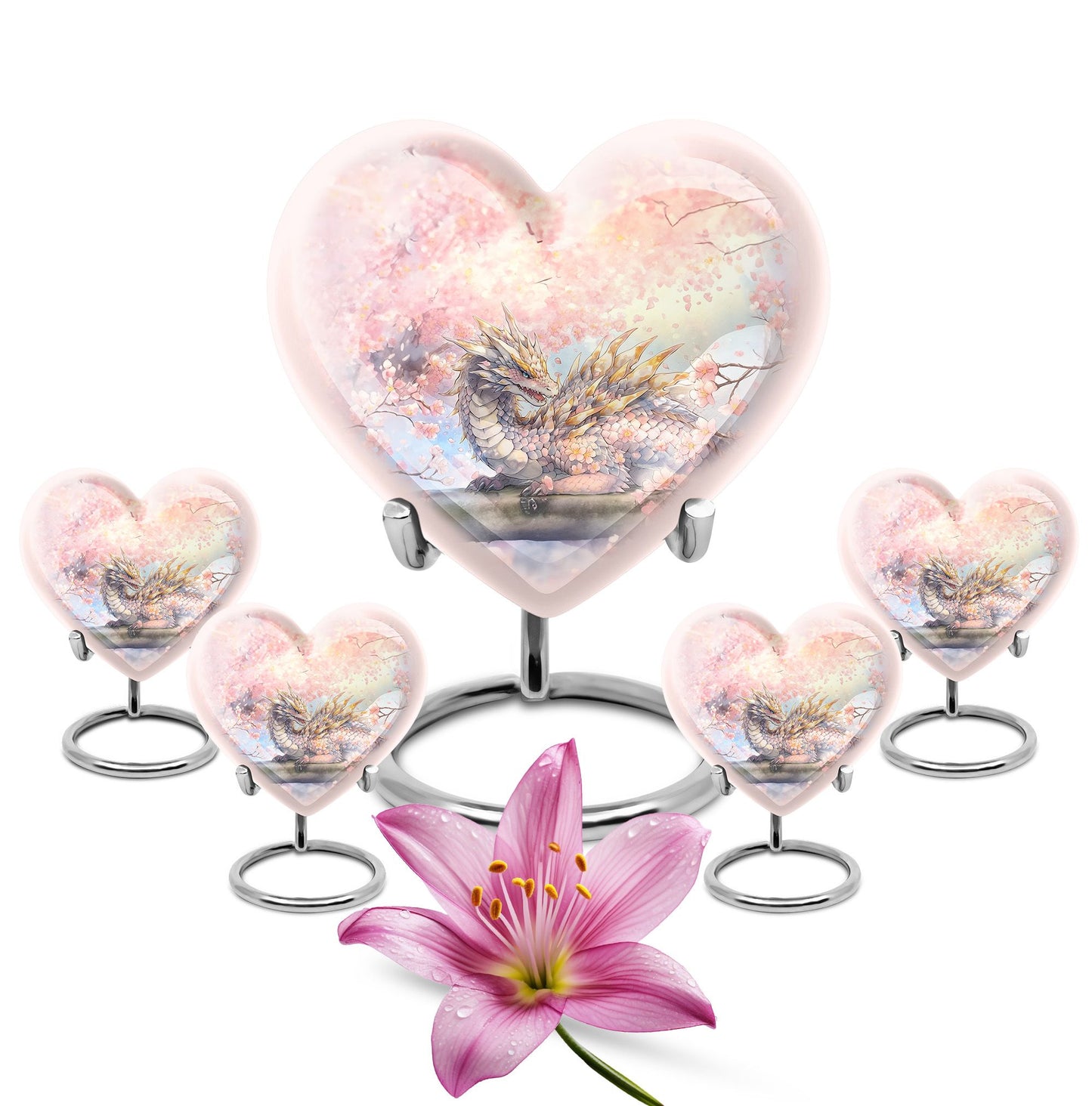  Dragon Urn Large Urn 10 Inch