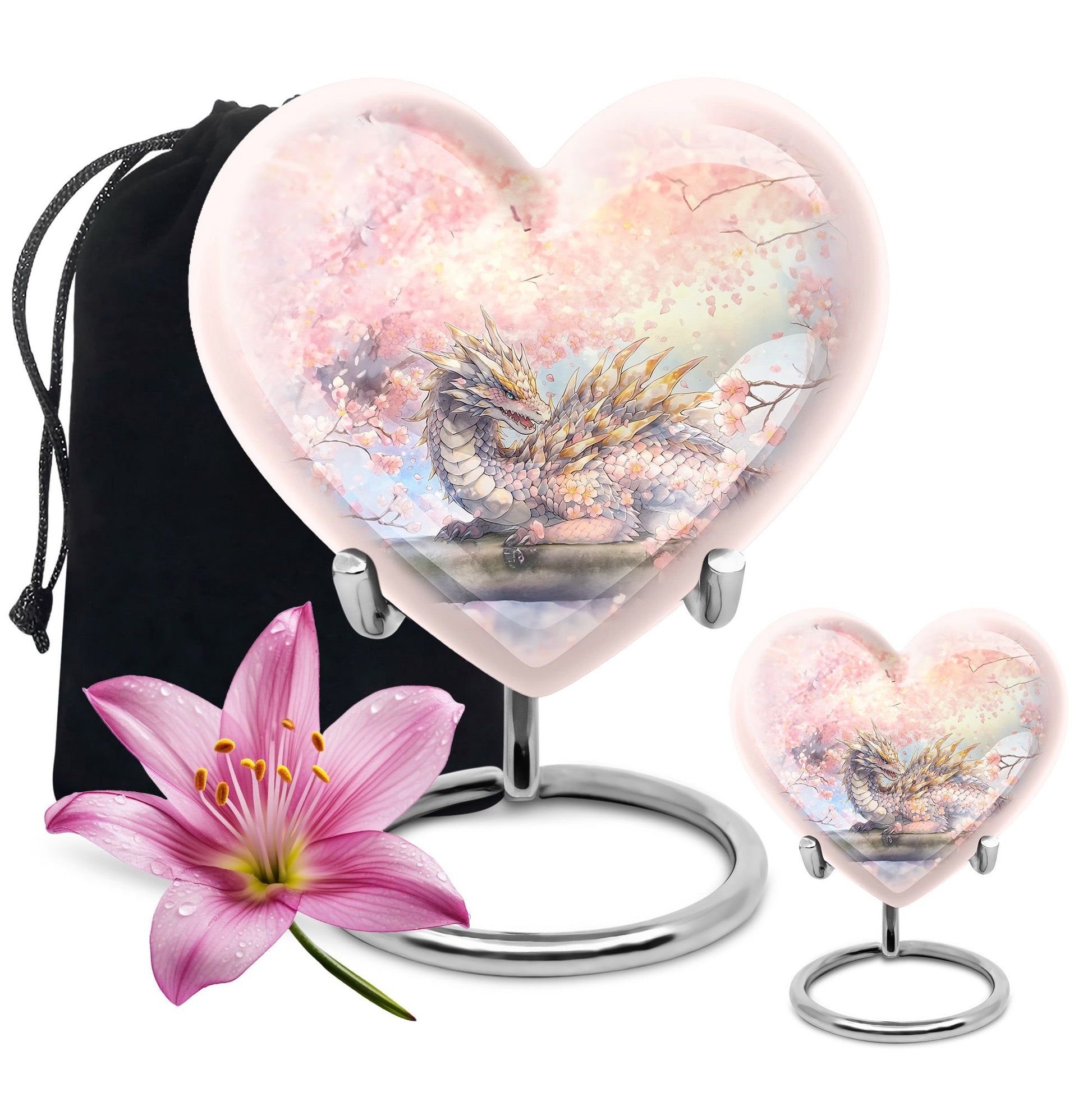  Dragon Urn Large Urn With 2 Keepsake Urn