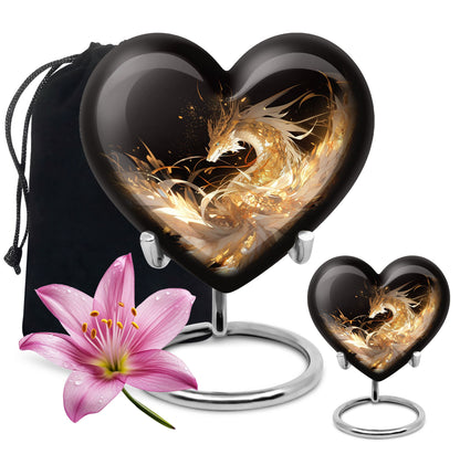  Dragon Urn Large Urn With 2 Keepsake Urn
