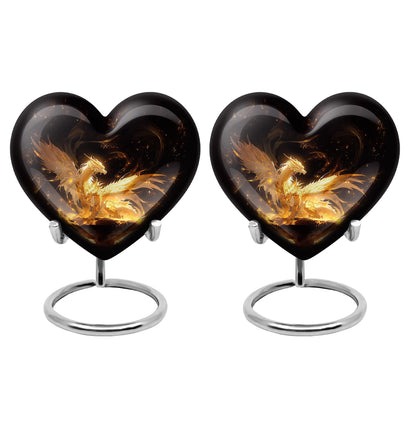  Dragon Urn 3 Inch Keepsake Pack of 4