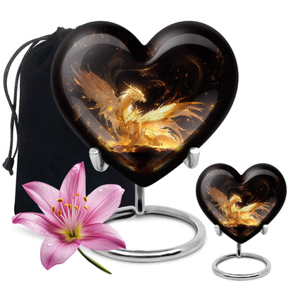  Dragon Urn Large Urn With 2 Keepsake Urn