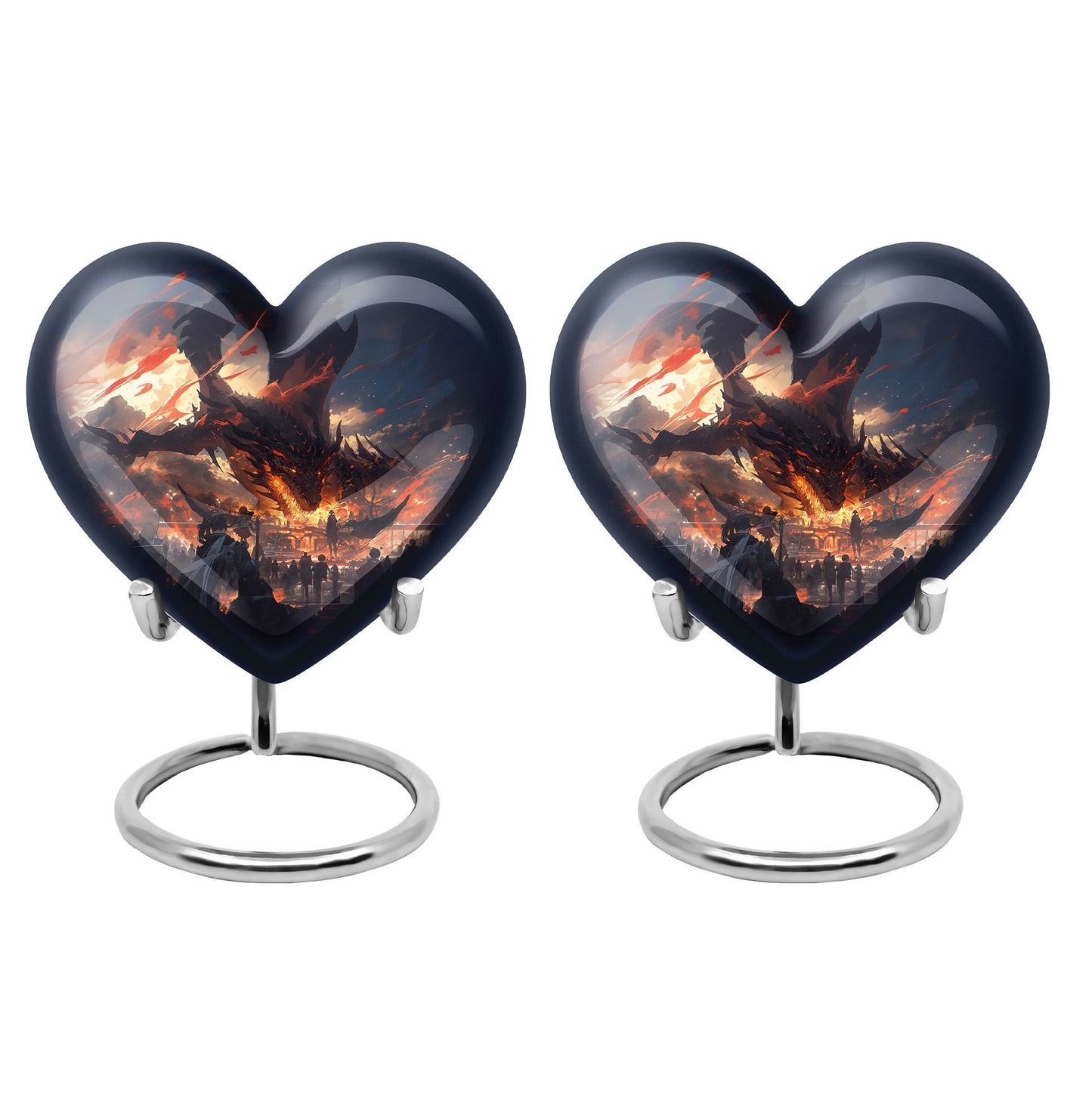 Personalized Beach Cremation Urn for Men & Women - 10-inch, 200 cu in - Yatskia