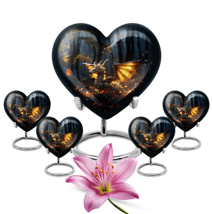 Personalized Beach Cremation Urn for Adult - 10-inch, 200 cu in - Yatskia