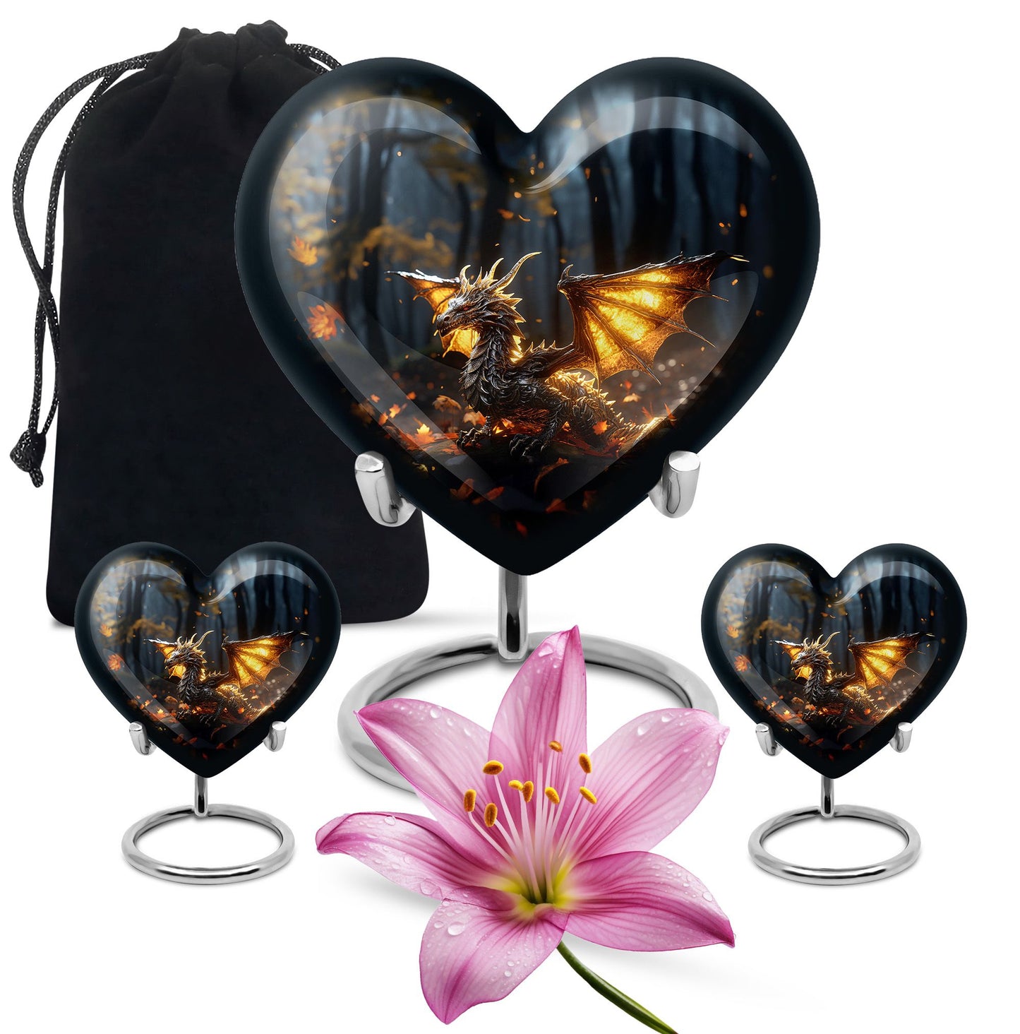 Personalized Beach Cremation Urn for Adult - 10-inch, 200 cu in - Yatskia