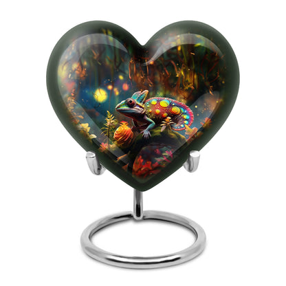 Colorful Personalized Beach Cremation Urn for Mom - 10-inch, 200 cu in - Yatskia
