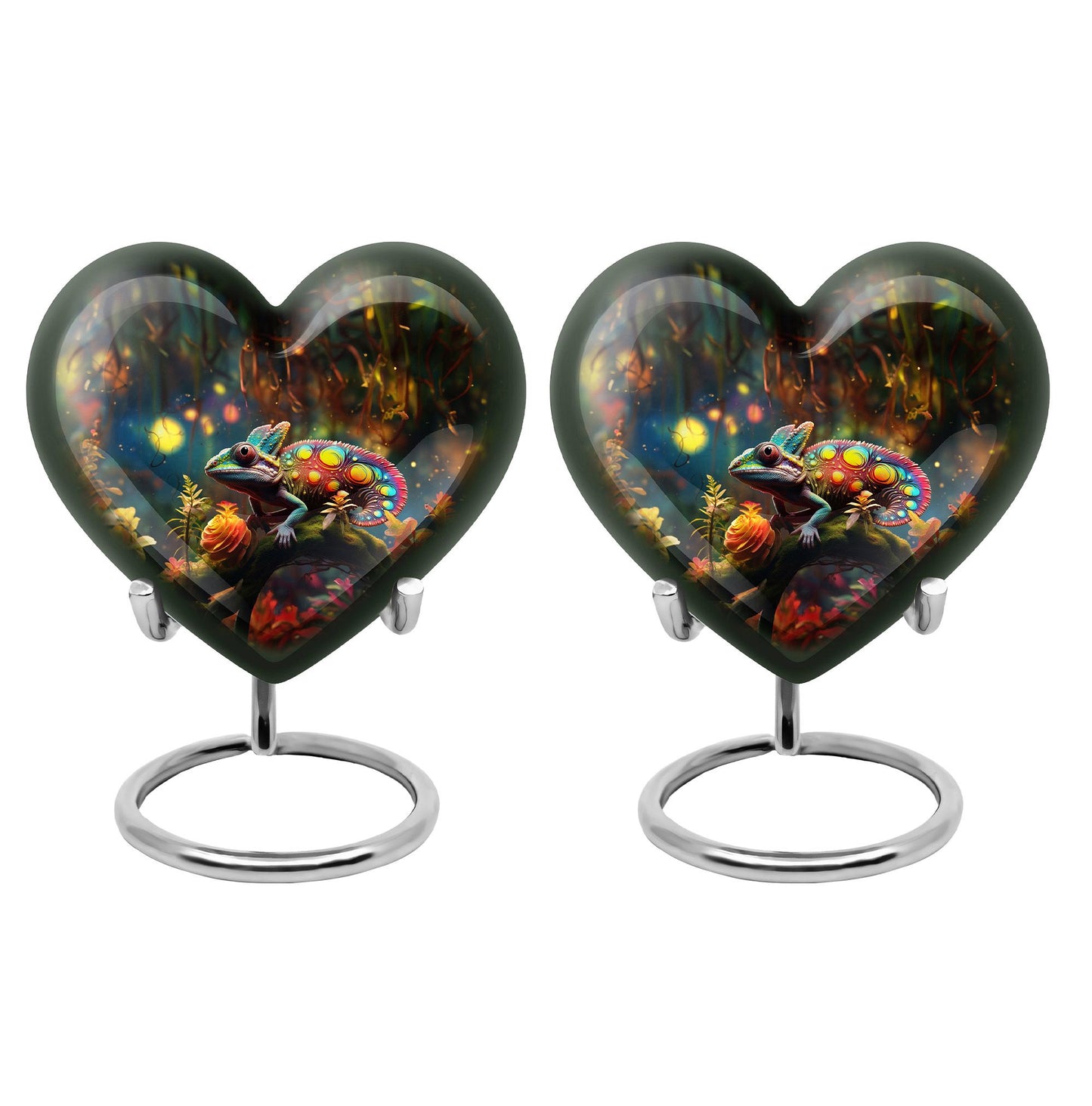 Colorful Personalized Beach Cremation Urn for Mom - 10-inch, 200 cu in - Yatskia