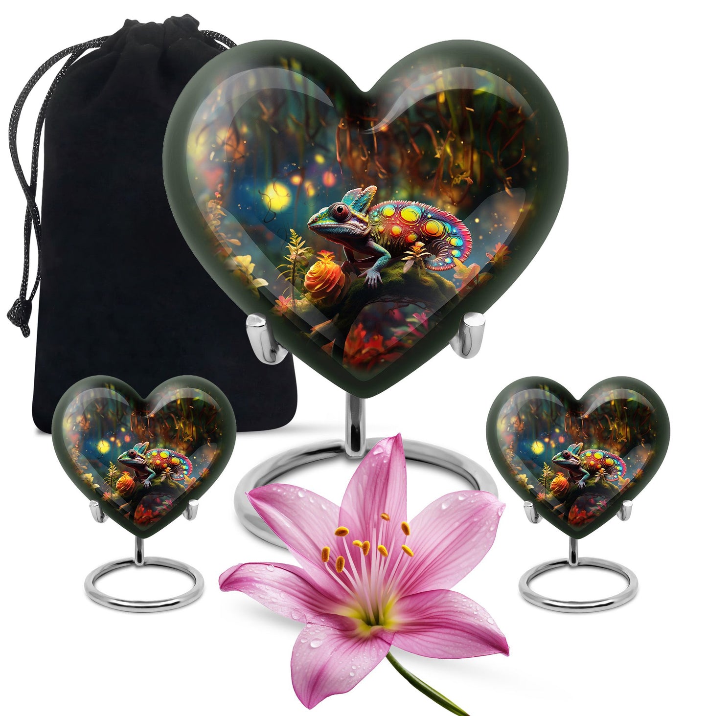 Colorful Personalized Beach Cremation Urn for Mom - 10-inch, 200 cu in - Yatskia