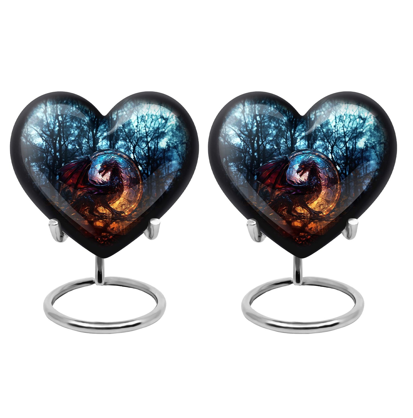 Personalized Beach Cremation Urn for Human Ashes - 10-inch, 200 cu in - Yatskia