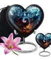 Dark Flame Dragon Cremation Urn for Human Ashes - Funeral Urns For Ashes