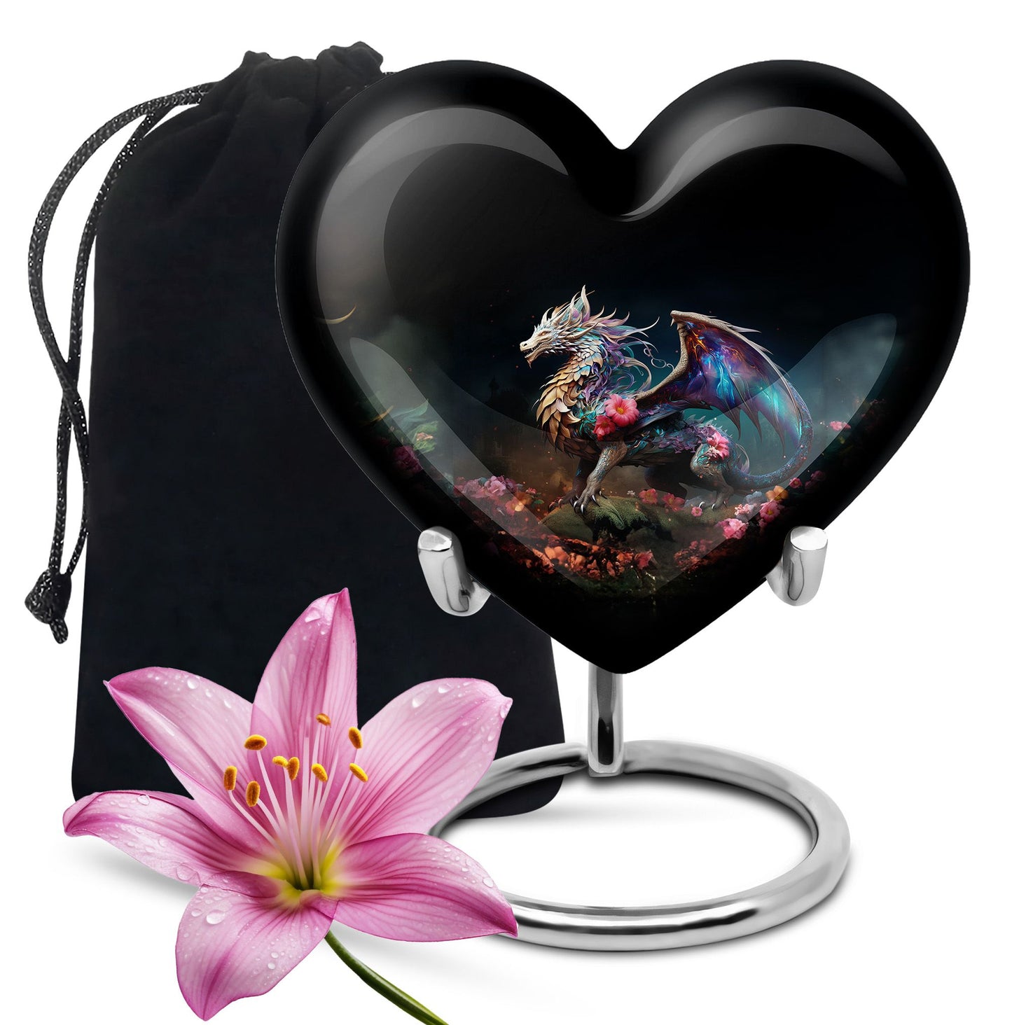 Colorful Dragon Urn For Sale - Dragon Urns Funeral Large Cremation Urns