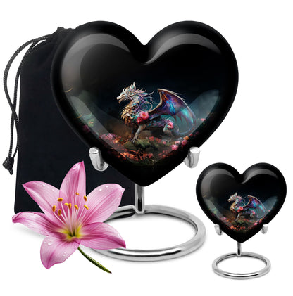 Colorful Dragon Urn For Sale - Dragon Urns Funeral Large Cremation Urns