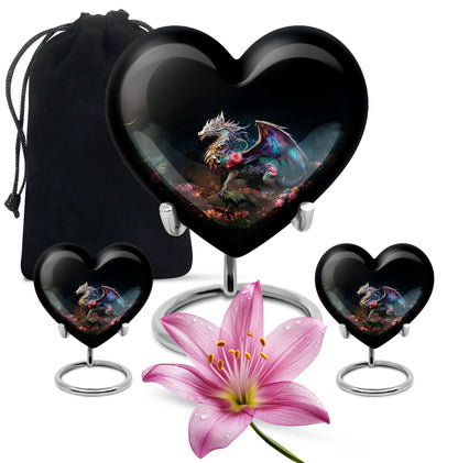 Colorful Dragon Urn For Sale - Dragon Urns Funeral Large Cremation Urns