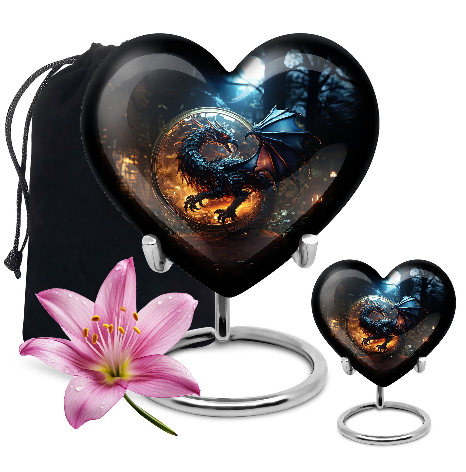 Dragon Memorial Urn - Dragon Urns Funeral Large Cremation Urns