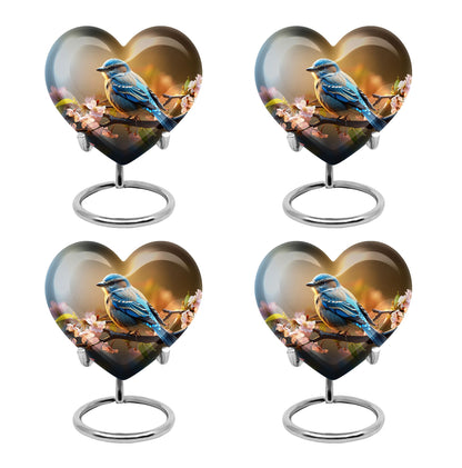 Personalized Bird Cremation Urn for Human Ashes - 10-inch, 200 cu in - Yatskia
