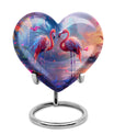 Flamingo Love Cremation Urn for Human Ashes - Cremation Urns For Adult