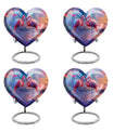 Flamingo Love Cremation Urn for Human Ashes - Cremation Urns For Adult