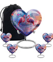 Flamingo Love Cremation Urn for Human Ashes - Cremation Urns For Adult