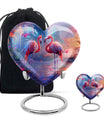 Flamingo Love Cremation Urn for Human Ashes - Cremation Urns For Adult