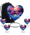 Vibrant Flamingo Fantasy - Bird Urns Funeral Large Cremation Urns