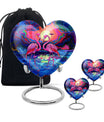 Vibrant Flamingo Fantasy - Bird Urns Funeral Large Cremation Urns