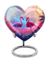 Pink Flamingo Cremation Urn For Human Ashes For Men & Women