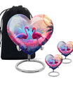 Pink Flamingo Cremation Urn For Human Ashes For Men & Women