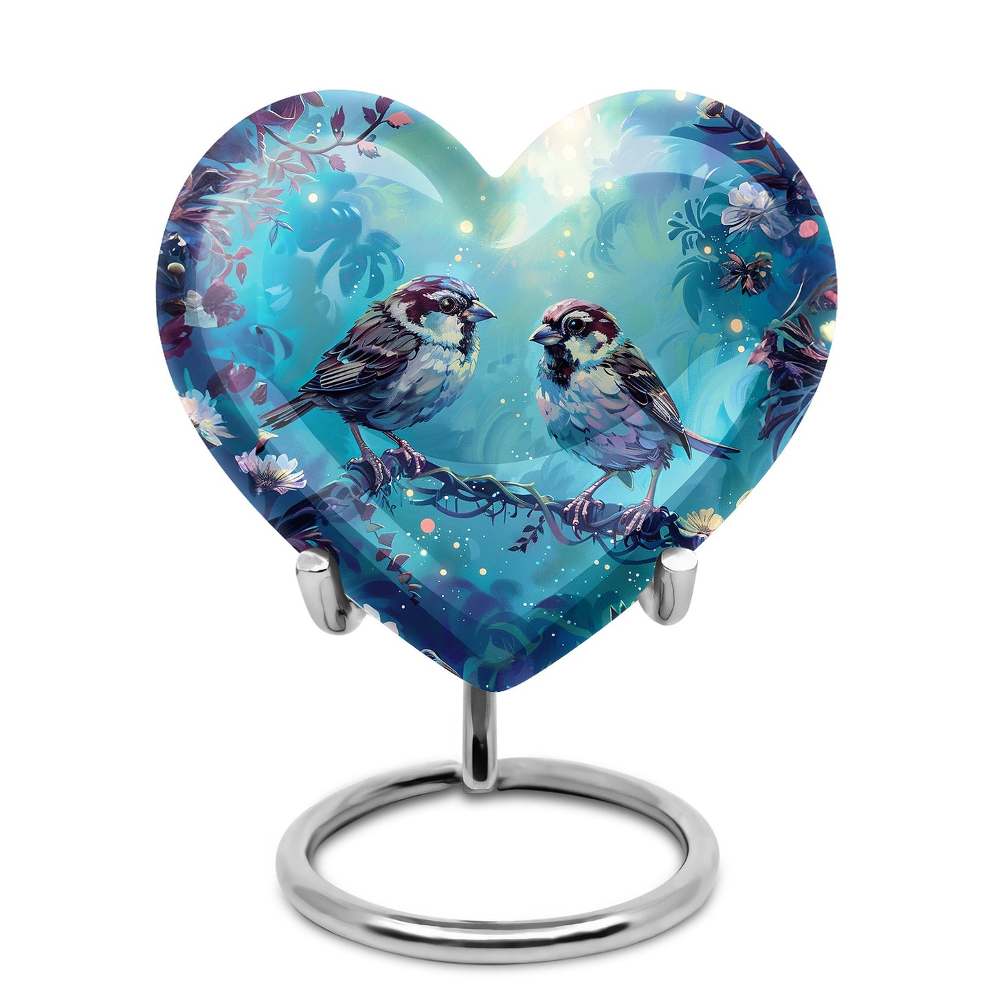 Personalized Bird Cremation Urn for Adults - 10-inch, 200 cu in - Yatskia