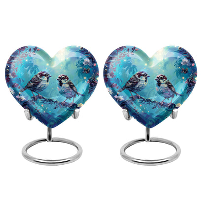 Personalized Bird Cremation Urn for Adults - 10-inch, 200 cu in - Yatskia