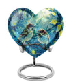 Sparrow Pair Cremation Urn for Human Ashes - Cremation Urns For Adults