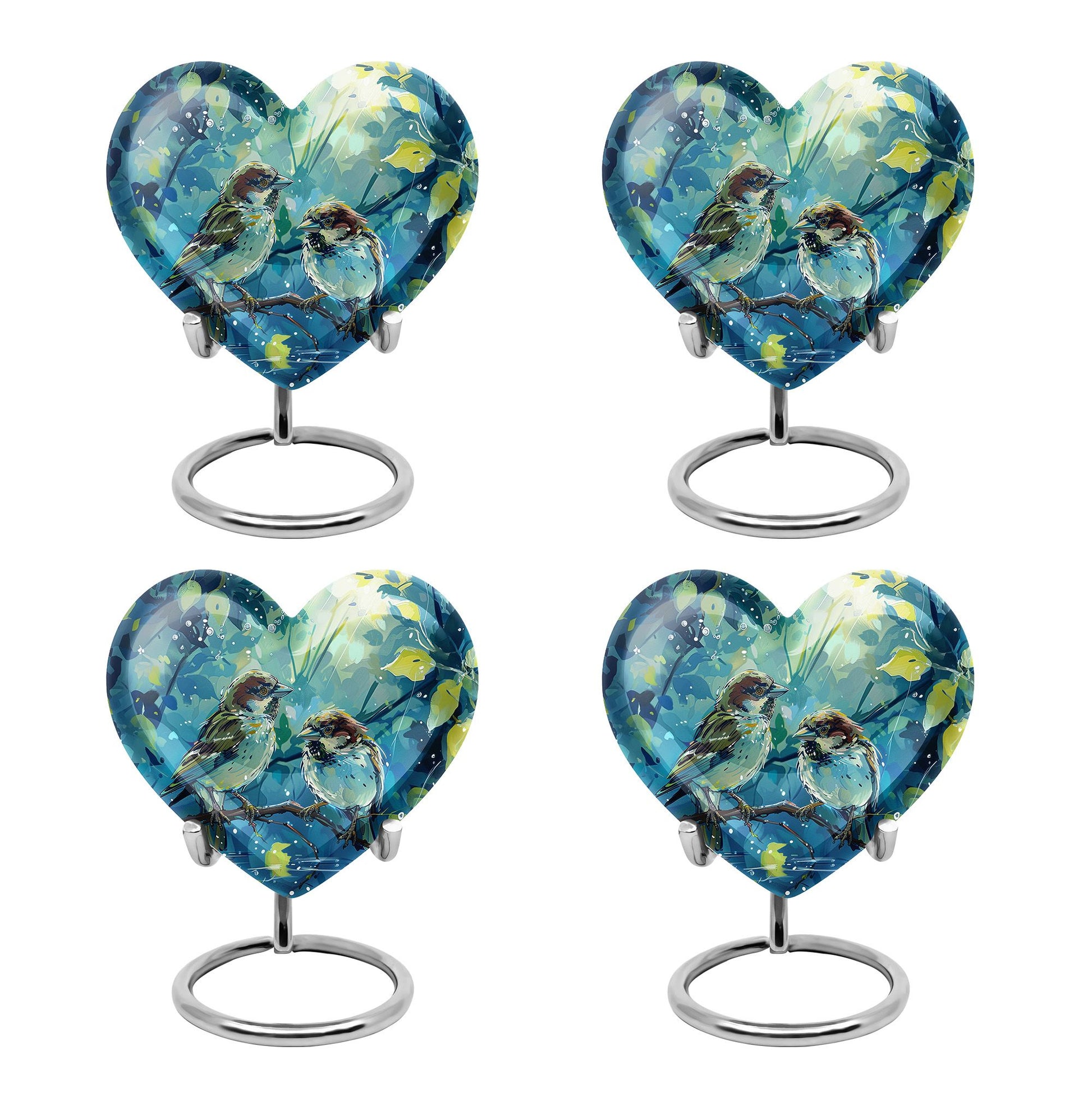 Sparrow Pair Cremation Urn for Human Ashes - Cremation Urns For Adults