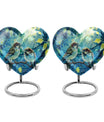 Sparrow Pair Cremation Urn for Human Ashes - Cremation Urns For Adults