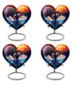 Sunset Swan Cremation Urn for Human Ashes - Urn For Men & Women