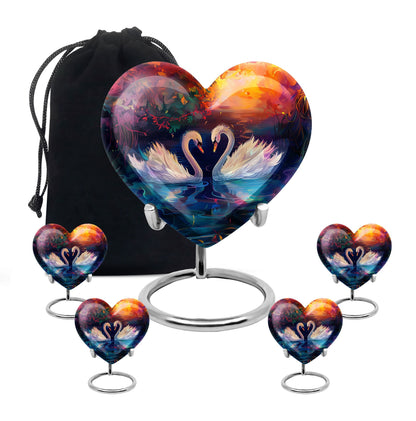 Personalized Bird Cremation Urn for Men & Women - 10-inch, 200 cu in - Yatskia