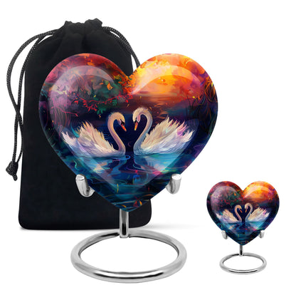 Personalized Bird Cremation Urn for Men & Women - 10-inch, 200 cu in - Yatskia
