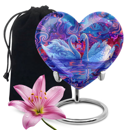 Personalized Bird Keepsake Urn for Human Ashes - 3-inch, 3 cu in - Yatskia