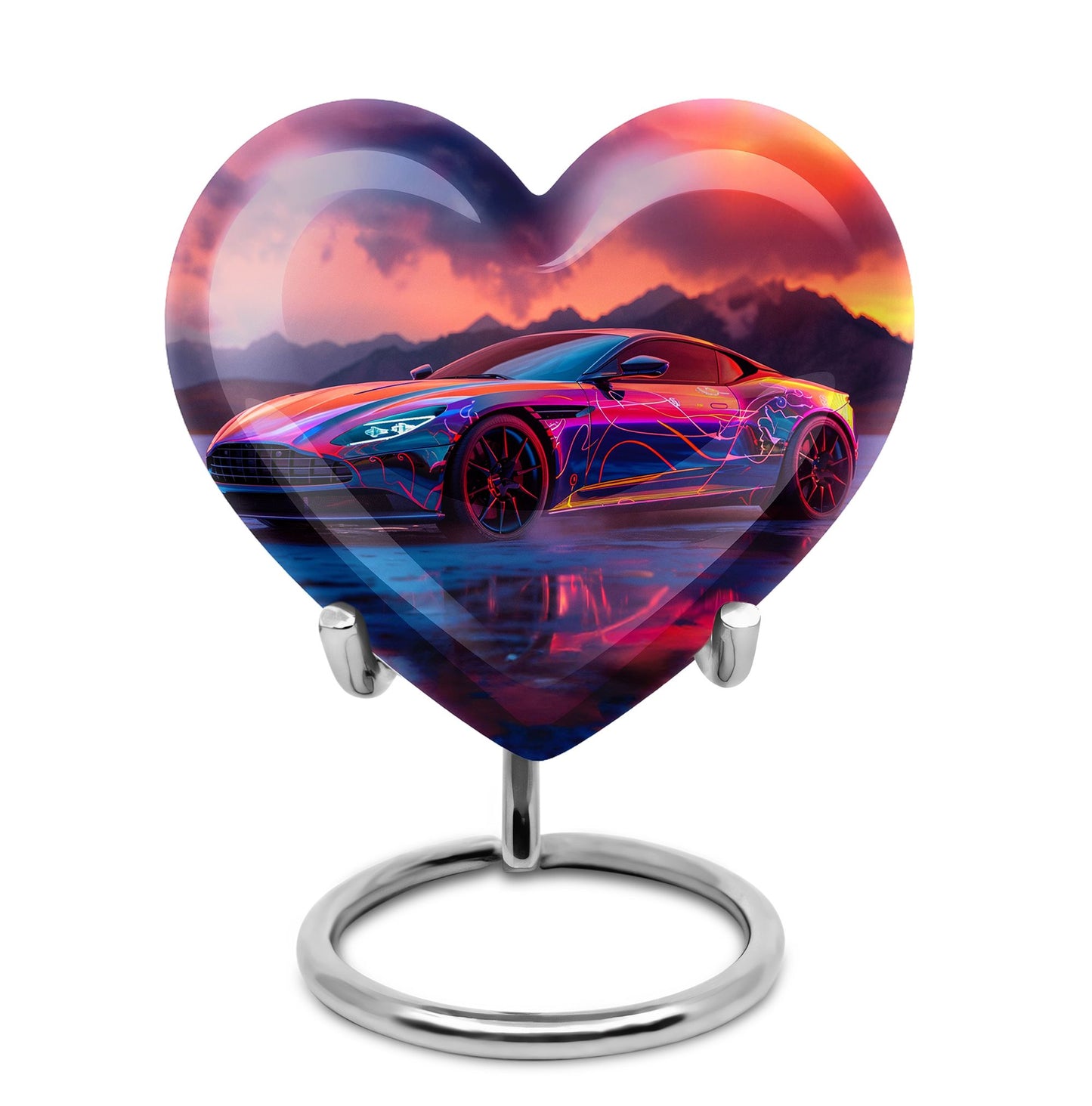 Personalized Car Keepsake Urn for Human Ashes - 10-inch, 200 cu in - Yatskia