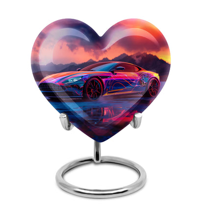 Personalized Car Keepsake Urn for Human Ashes - 10-inch, 200 cu in - Yatskia