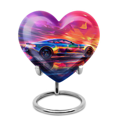Personalized Car Keepsake Urn for Adults - 10-inch, 200 cu in - Yatskia