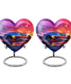 Racing Car Cremation Urns Large & Small Combo -  Urns For Adults