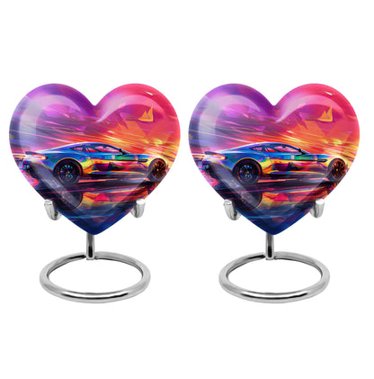 Personalized Car Keepsake Urn for Adults - 10-inch, 200 cu in - Yatskia